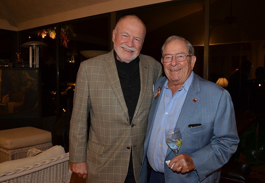 Asolo Board President Bob Bartner and Warren Coville