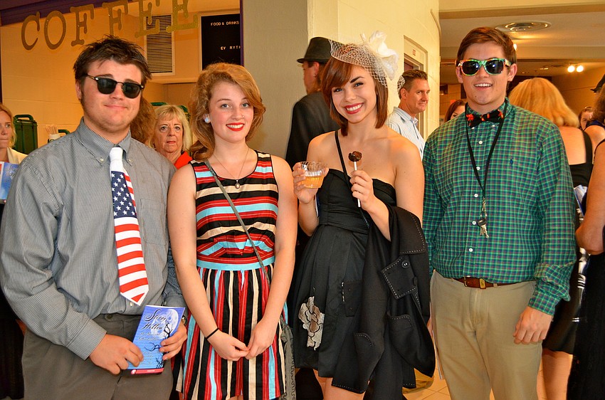 Colton Bazenas, Laura Chambers, Zoe Verbil and Oliver Gale