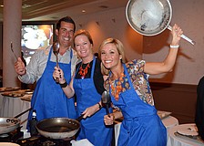 Tim Beach, Co-Chairwoman Terri Klauber and Haven Beach