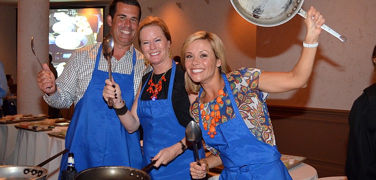 Tim Beach, Co-Chairwoman Terri Klauber and Haven Beach