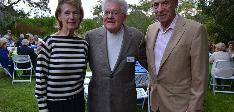 Carolyn and Richard Beebe with Harold Ronson