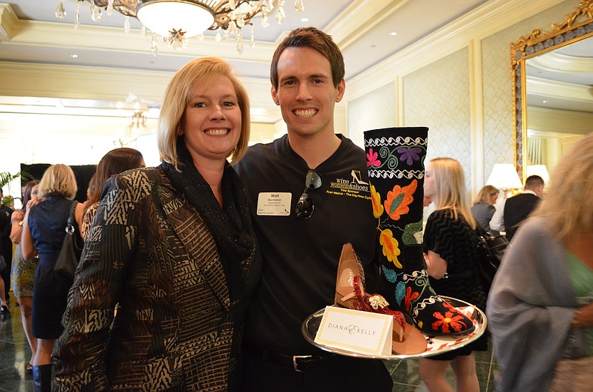 Laura Benson and Matt Buchanan