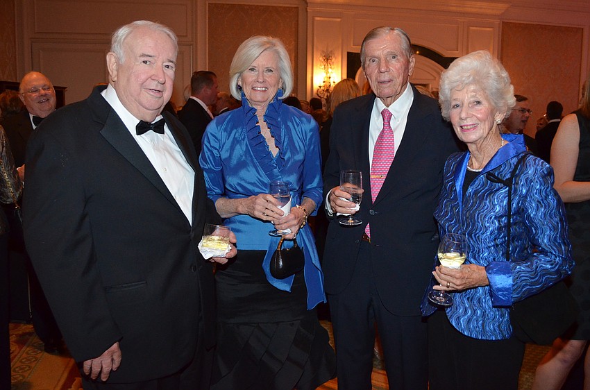 Bob and Marlene Blalock with Andy and Nancy Ireland