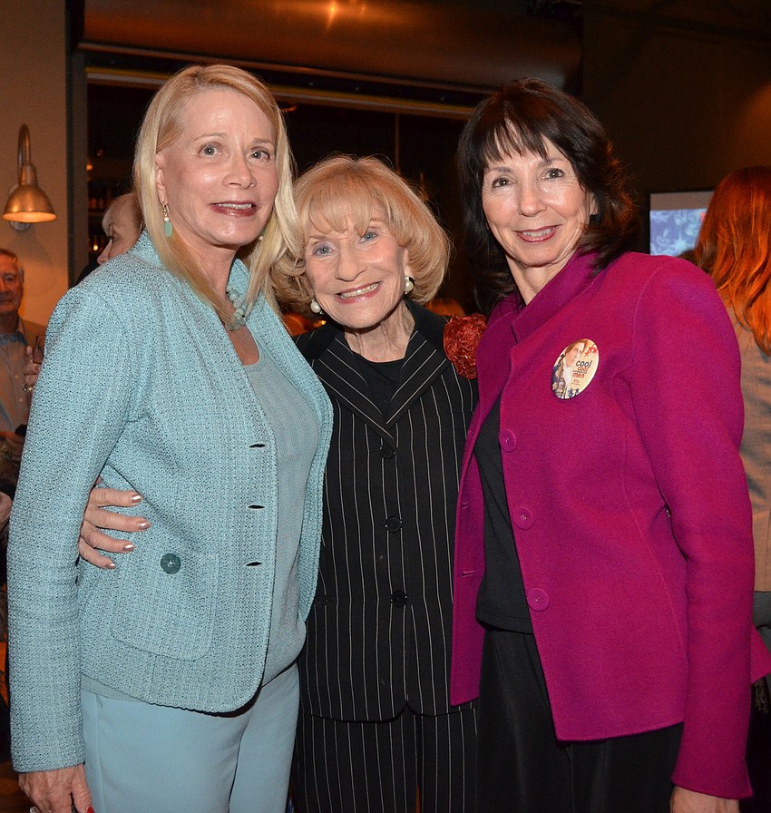 Fran Blum, Flori Roberts and Nancy Markle