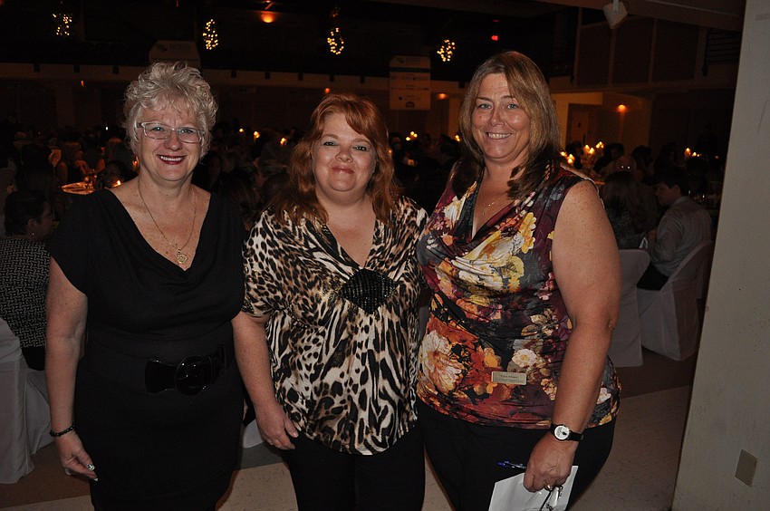 Marian Bolton, Cindy Thum and Ellen Adams
