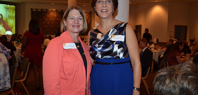 Sandra Brown and Peggy Albano