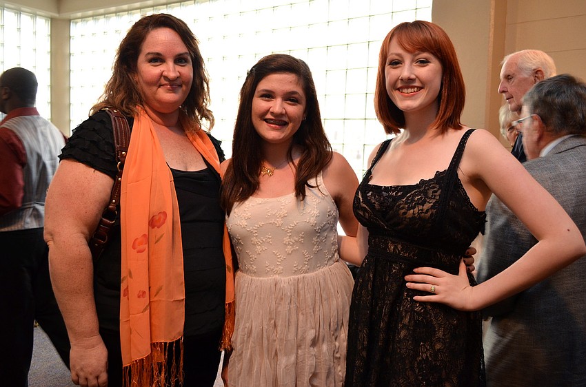 Caroline Brown, Erica Brown and Savannah Ashford