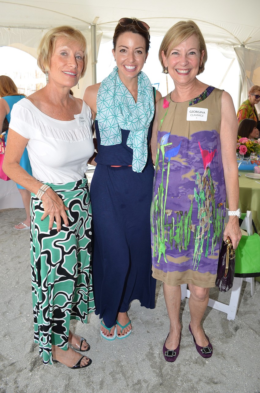 Joan Campo, Diana Kelly and Georgina Clamage