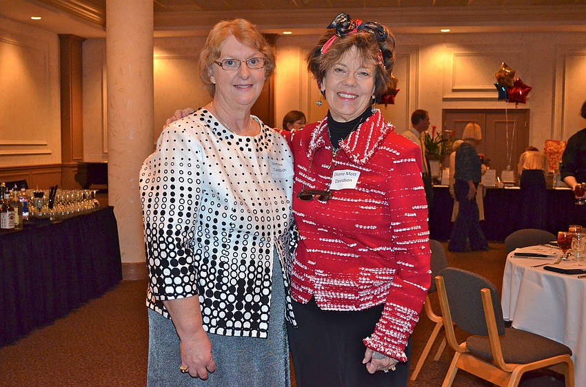 Childrenâ€™s Guardian Fund President Jasmine Candlish and Diane Mott Davidson