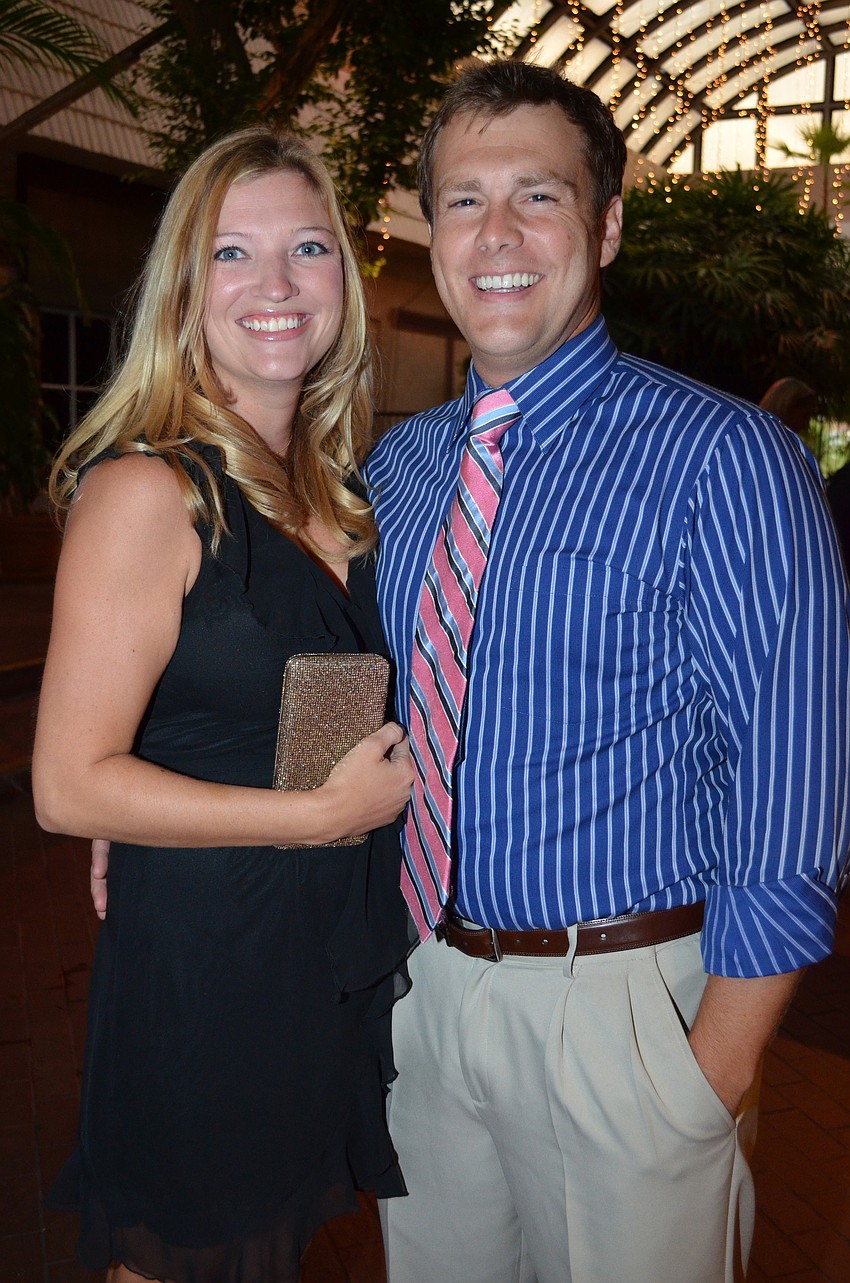 Liz Carey and Brad Davis