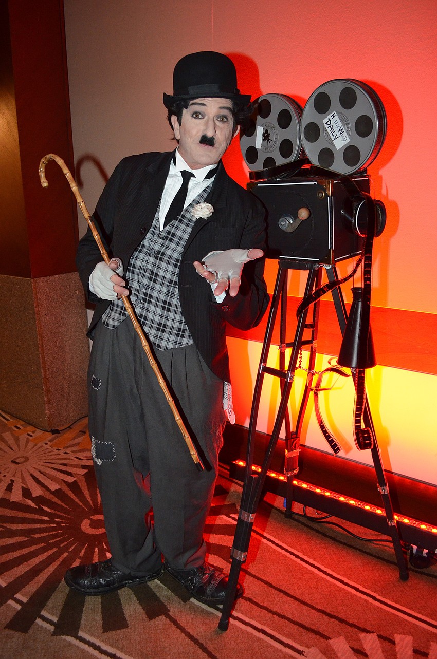 Charlie Chaplin impersonator
