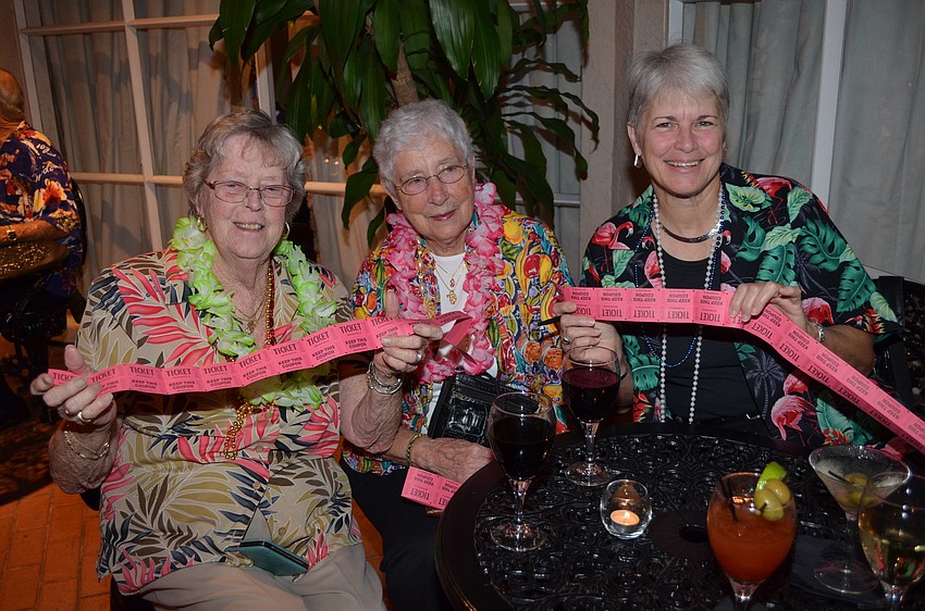 Carol Chellew, Ester Kaufman and Nancy Dillard