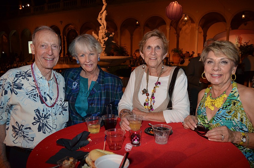 Joe Colella, Peg Pluto, Janet Allpair and Maryann Bloomer