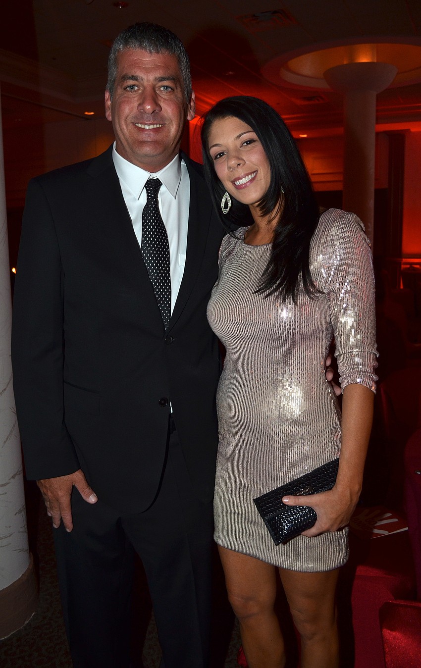 Dennis Colletti and Courtney Ferris