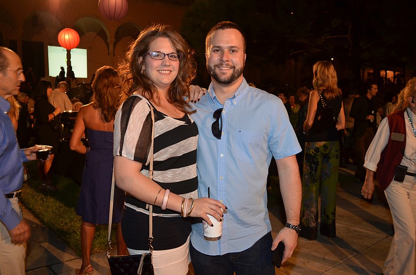 Laura Cook and Tim White