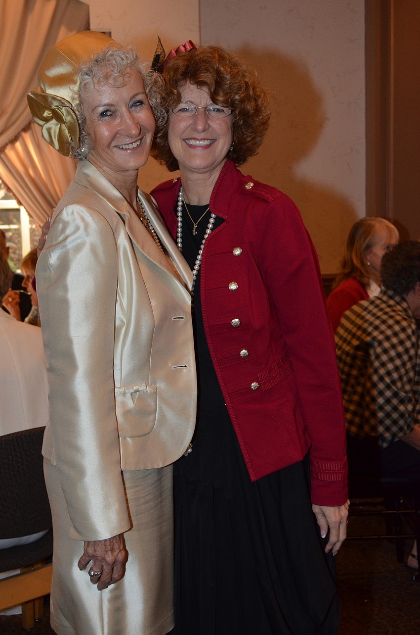 Sandy Cowing and Caroline Ryan