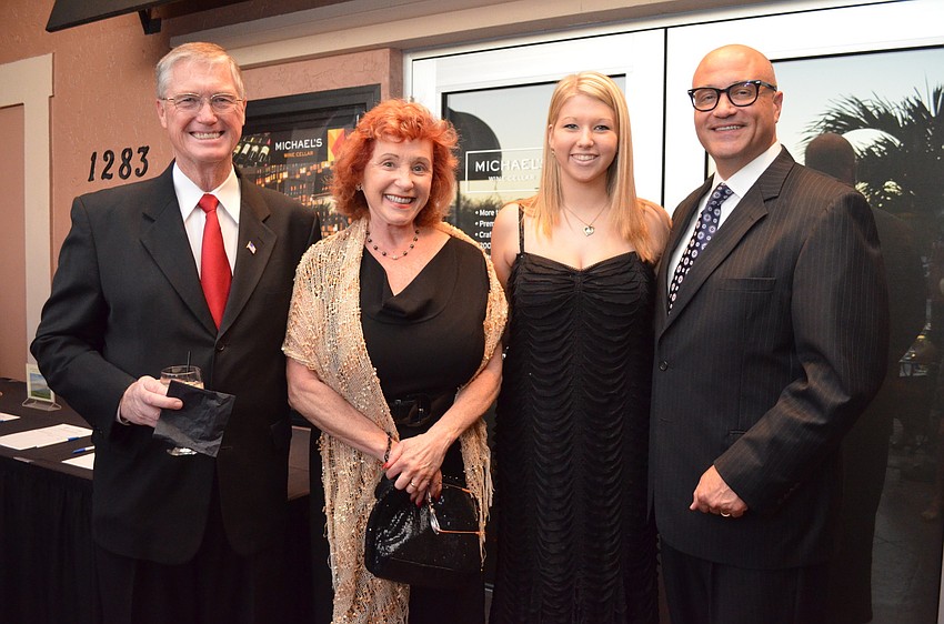 Carl and Estelle Crawford, Natalie McHale and Sean McHale