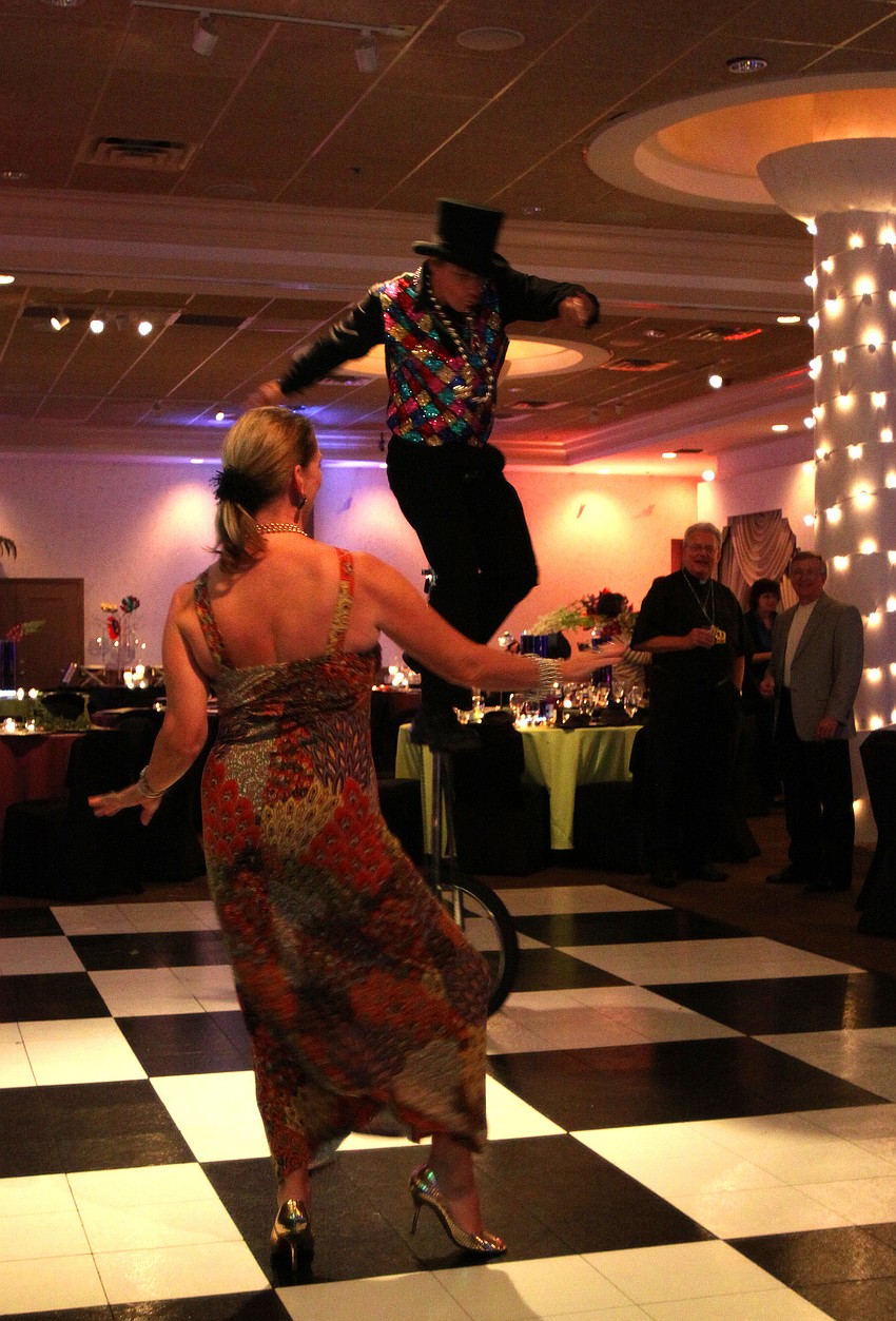 Tanya Boyd gets down on the dance floor