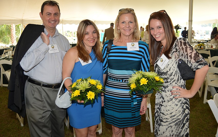 Lee DeLieto, Jr., Valerie DeLieto, Katie Hayes and Lauren Tanner
