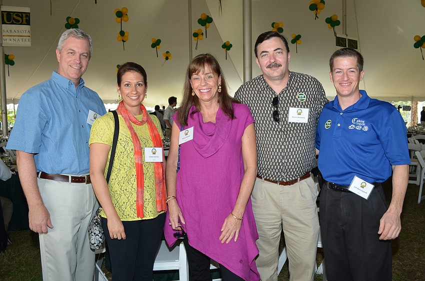 Scott and Gilda Dennis, Diane Rivers, Norman Dempsey and Jeff Benninghoff