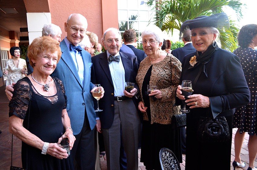 Ellyn Drummond, Scott Bushey, Ben and Judy Handelman and Joey Frye