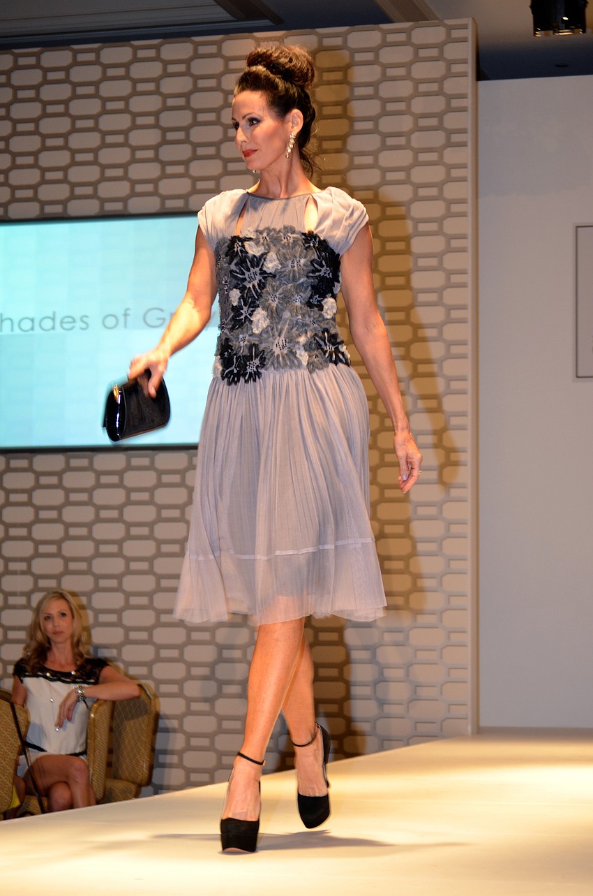 Models walked the runway in the latest styles from Saks Fifth Avenue.