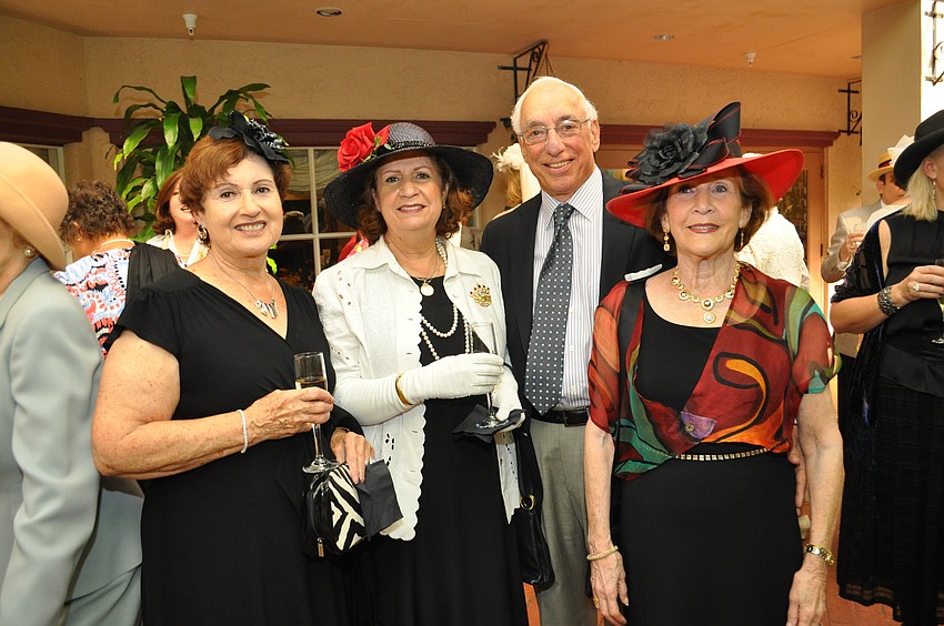 Fay Murphy, Mary Ann Jensen, and Robert and Nancy Laurie