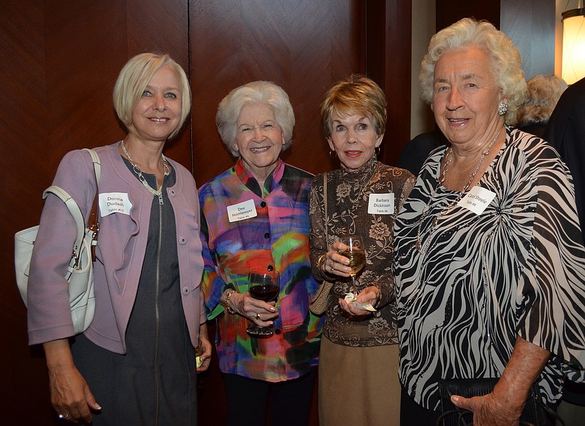 Donna Dudash, Dee Stottlemyer, Barbara Dickinson and Carol Steele