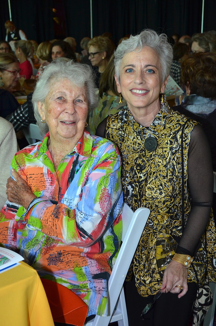 Dr. Mary Elmendorf and Jan Chester