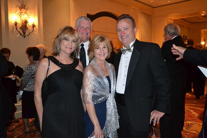 Kristen and Greg Elwell with Janet and John McIntyre