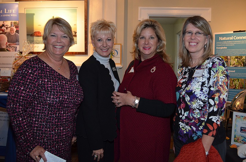 Paula Falk, Jill Grawe, Mary Jo Baize and Anne Swartz