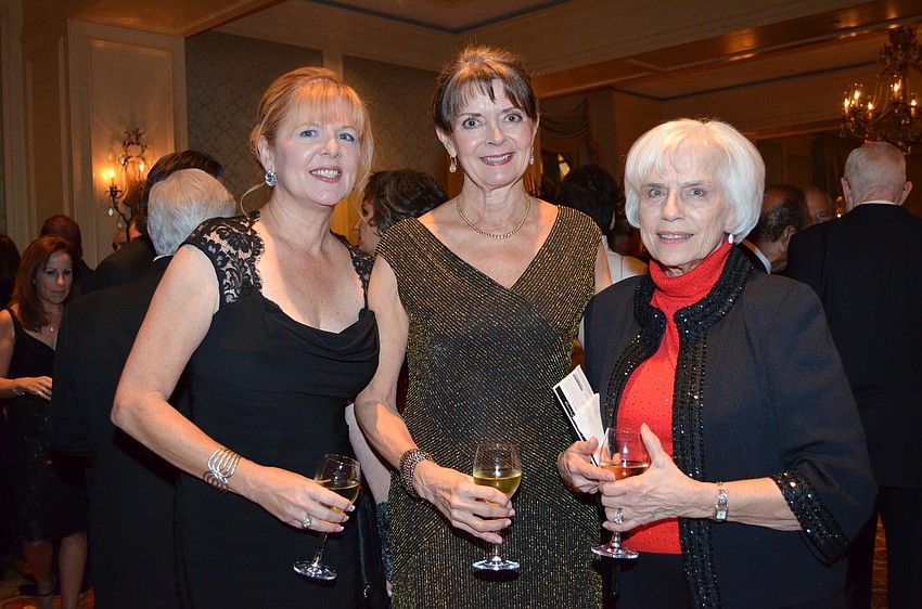 Patricia Fitzsimmons, Katie Shaver and Joann 
Desrosiers