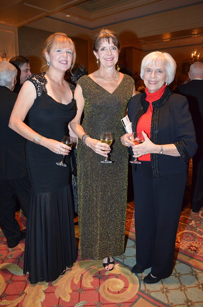 Patricia Fitzsimmons, Katie Shaver and Joann 
Desrosiers