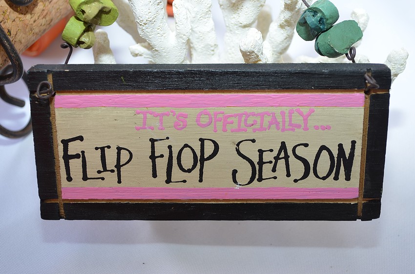 This sign was found on the Diana E. Kelly table.