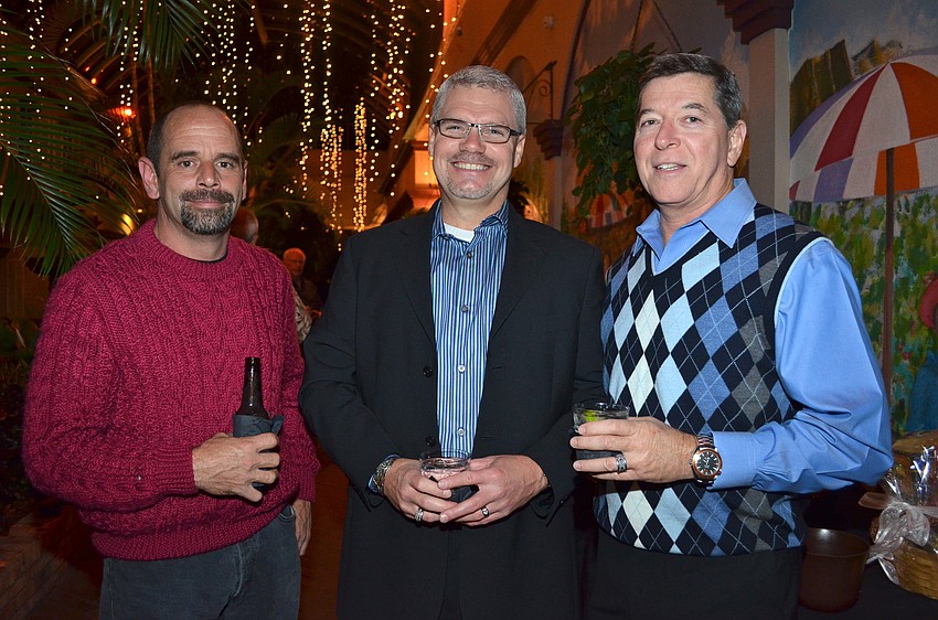 Bill Flynn, Robie Saylor and Scott Brann