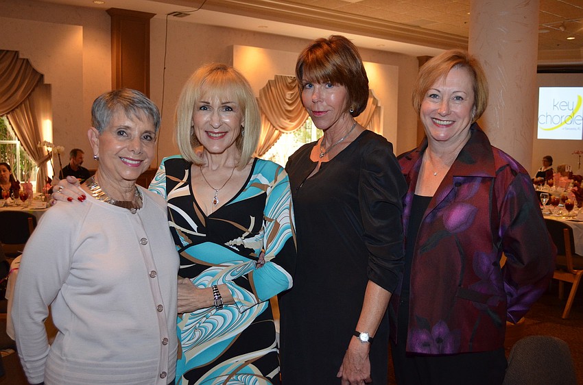 Pat Gainsboro, Janis Rauch, Lucia Spotte and Linda Honeycheck