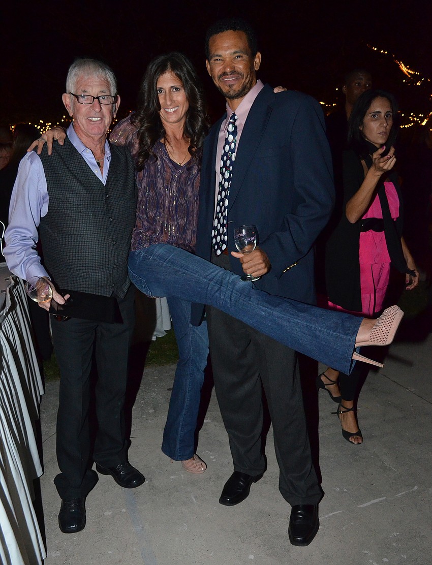 Stanley Gill, Lori Cutler and Johnny Luvavali