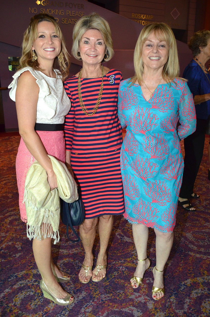 Shannon Gower, Scotty Hamilton and 
Desiree Moulton