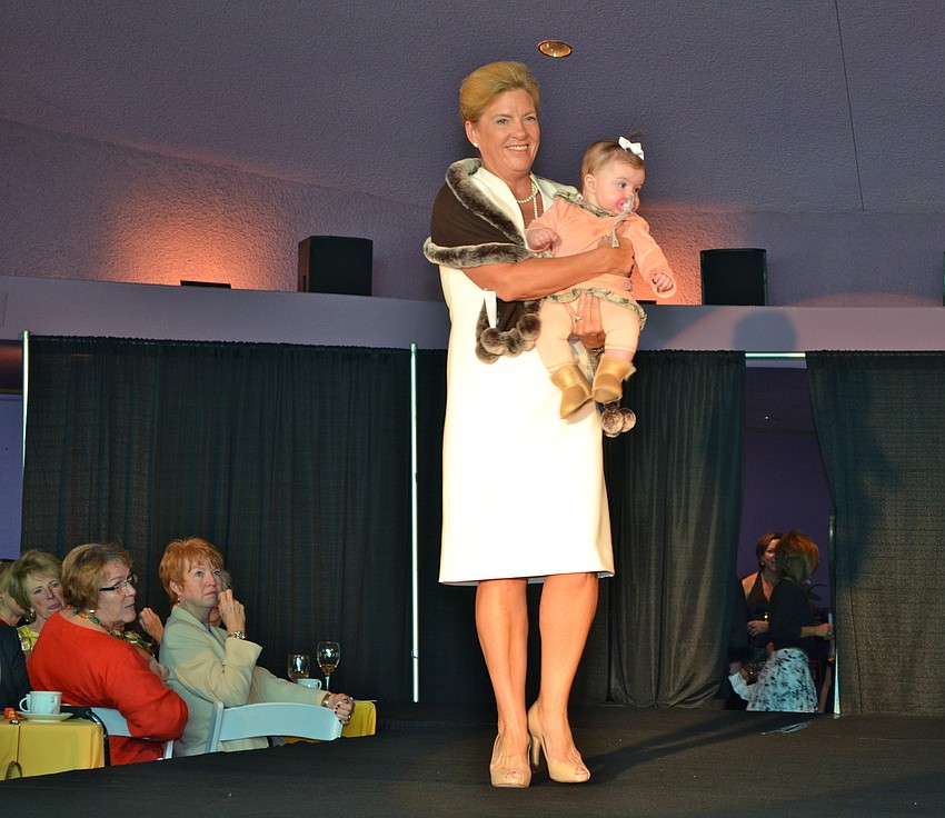 Models sauntered down the runway with fashions from venues such as Foxy Lady, Dream Weaver and June Simmons