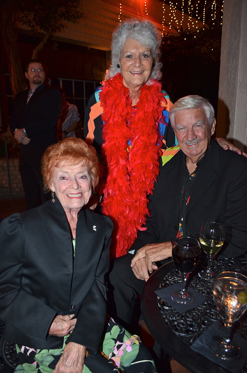 Natalie Gundrum with Janet and John Hunter