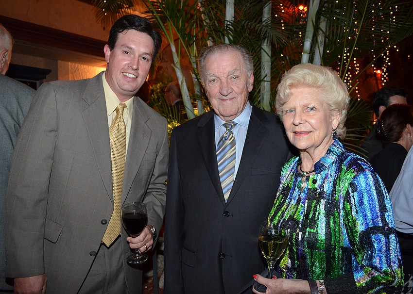 Scott Gurr with J.B. and Mary Joyce Lynch
