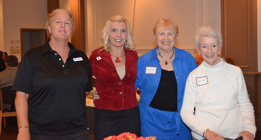 Teresa Hanafi, Lisa Meski, Carole Burkhart and Teresa Fennelly