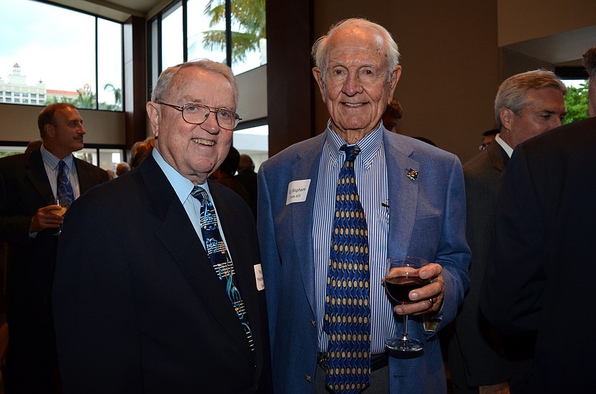 Pat Hardeman and Cy Bispham