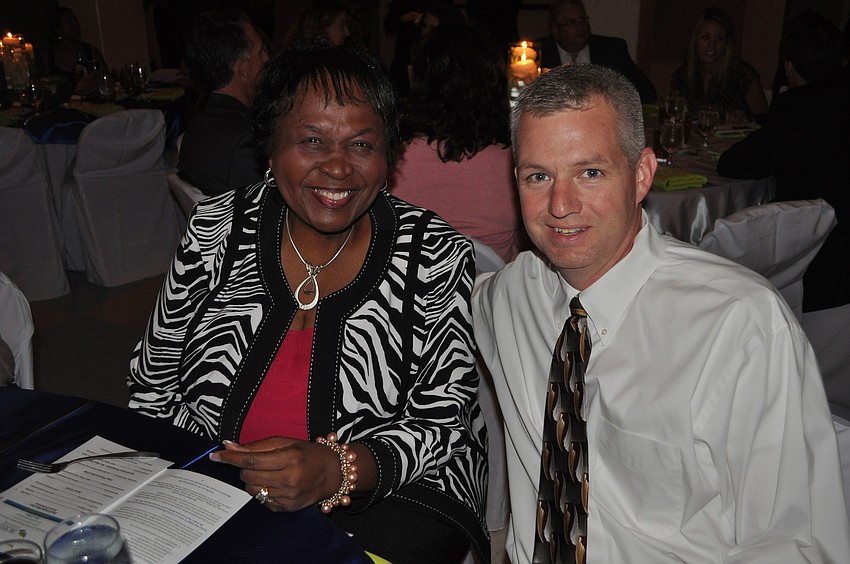 Barbara Harvey and Andy Allison