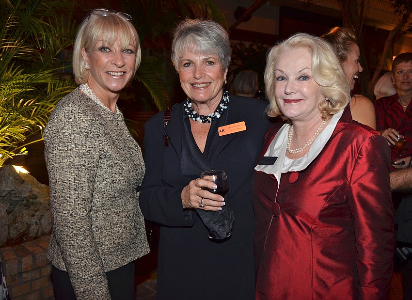 Debbie Haspel, Edie Chaifetz and Monica 
Slater van Buskirk