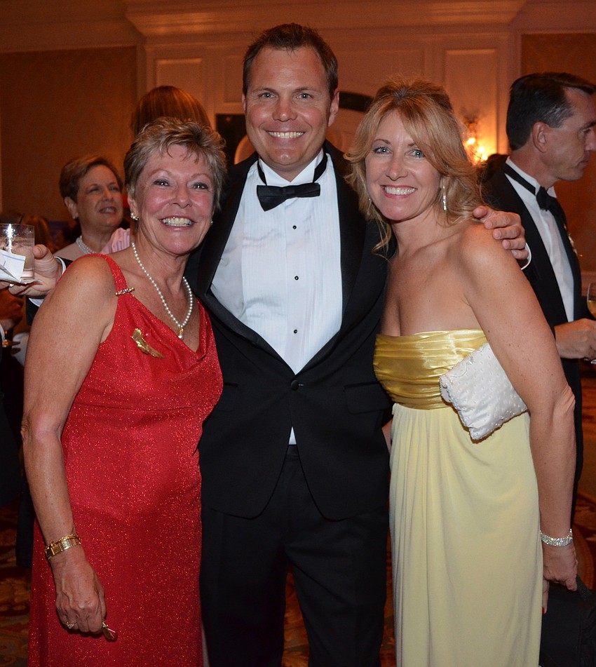 Anna Hayes, Brad Tanner and Sheryl Vieira