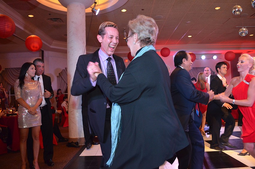 Jim Helmich and Iris Starr