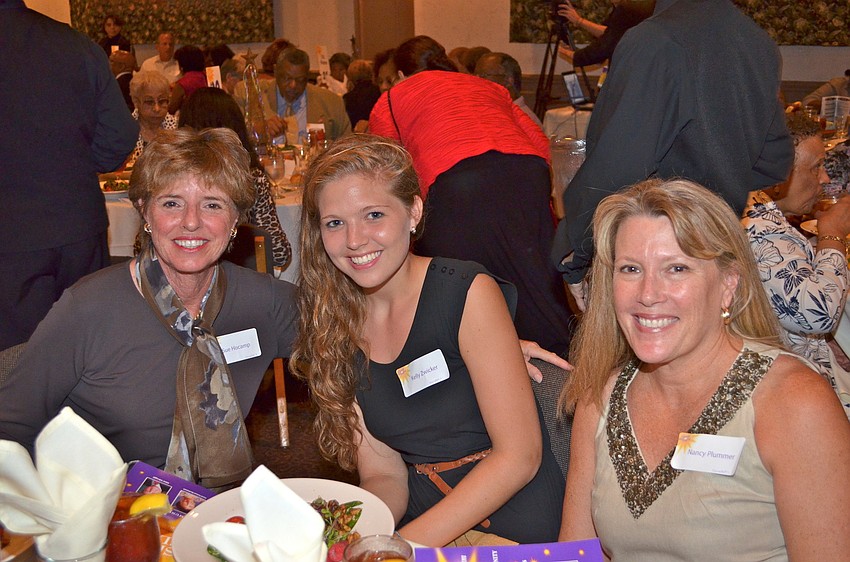 Sue Hokamp, Kelly Swicker and Nancy Plummer