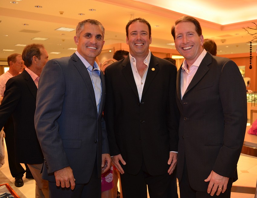 Mike Holderness, Jay Riggs and Bill Lahners