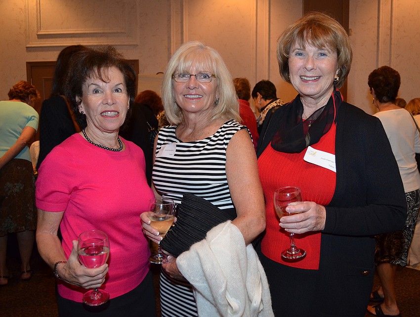 Marlene Horwitz, Laura Buckland and Joan Kiernan